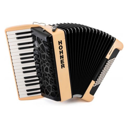 Hohner BRAVO MYCOLOR III 72 EARTH Acordeón de piano cromático