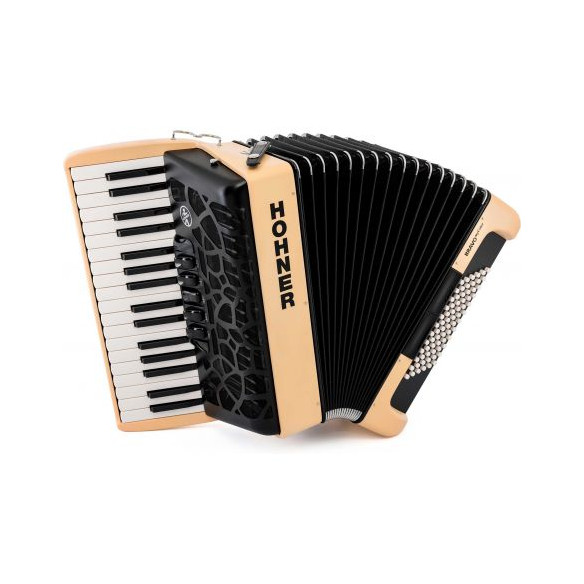 Hohner BRAVO MYCOLOR III 72 EARTH Acordeón de piano cromático Hohner BRAVO MYCOLOR III 72 EARTH Acordeón de piano cromático