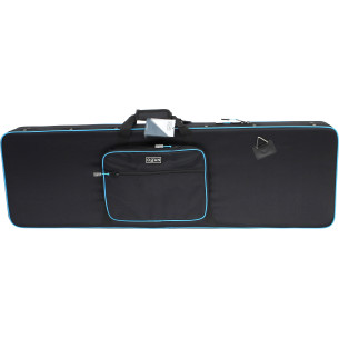 Estuche para bajo eléctrico AGC-Advance Bass con protección de Foam, muy liviano y resistente y con bolsillo exterior.