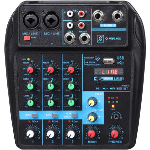 Compra MIXER Q MINI USB Mesa Mezclas Mini online | MusicSales
