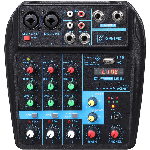 Compra MIXER Q MINI USB Mesa Mezclas Mini online | MusicSales
