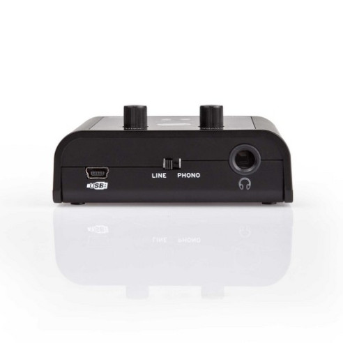 Previo de Phono/Interface Audio USB Reloop iPhono 2 para digitalizar los platos de vinilo.