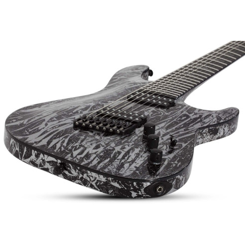C-7 MULTISCALE SILVER MOUNTAIN Guitarra Eléctrica 7 Cuerdas