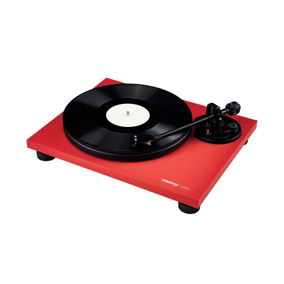 TURN 2 RED Tocadiscos analógico de alta fidelidad