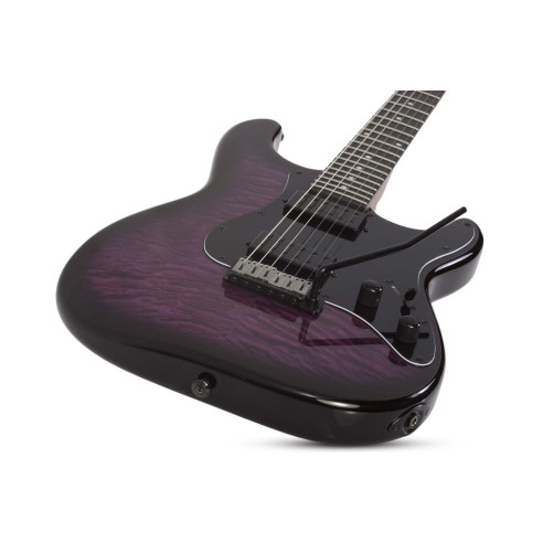 Schecter TRADITIONAL PRO TRANS PURPLE BURST Guitarra Eléctrica Strato