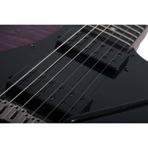 Schecter TRADITIONAL PRO TRANS PURPLE BURST Guitarra Eléctrica Strato