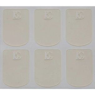 BG A11S Bolsa 6 Compensadores 0.4mm Pequeño/Transparente