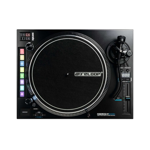 Nueva versión del Giradiscos Profesional de DJ Reloop RP-8000 MK2.