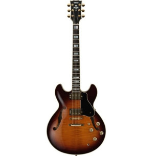 Yamaha SA2200 BS Guitarra Eléctrica Semi-Hollow Body