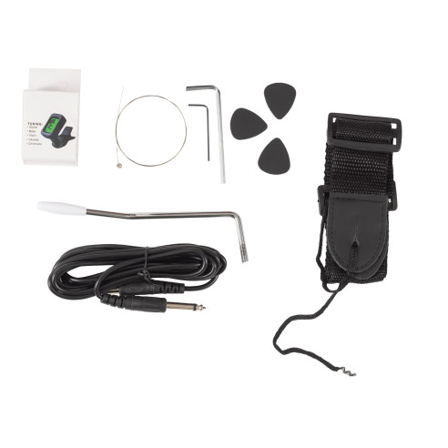 DAYTONA PGEDRD34 PACK GUITARRA 3/4 Eléctrica Strato Roja