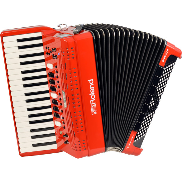ROLAND FR-4X RD Acordeón Digital V-Accordion Rojo ROLAND FR-4X RD Acordeón Digital V-Accordion Rojo