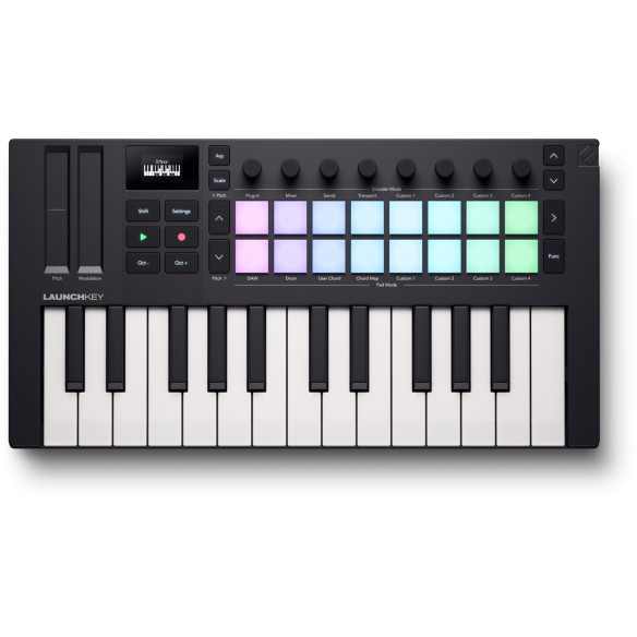 Novation LAUNCHKEY MINI 25 MK4 Teclado Controlador 25 Mini Teclas