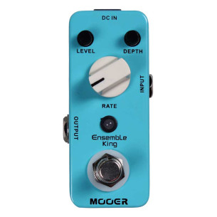 Pedal Mooer Ensemble King Analog chorus, un pedal puro de Chorus analógico. 2