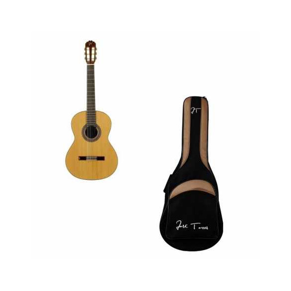 José Torres PACK JTC-20 Pack Guitarra Clásica con funda