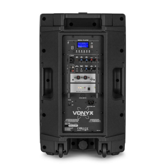 Vonyx VSA sistemas audio portátiles profesionales calidad 12" y 15"