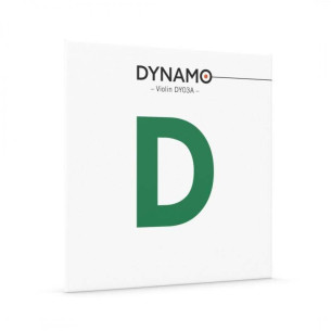 comprar Cuerda Violín 3ª RE Plata THOMASTIK DYNAMO DY03A, Cuerda para Violín 3ª RE Plata 4/4 de Tensión Media. 2