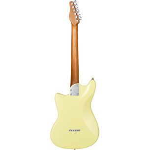 Guitarra Eléctrica MOOER MLT10 de tamaño compacto en color Amarillo. 2