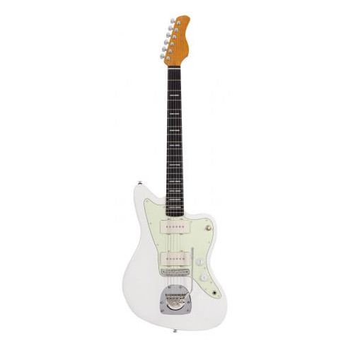 comprar Guitarra Eléctrica Sire LARRY CARLTON J5 WHITE, Guitarra Eléctrica con aspecto Retro/Vintage, tipo Jazzmaster.