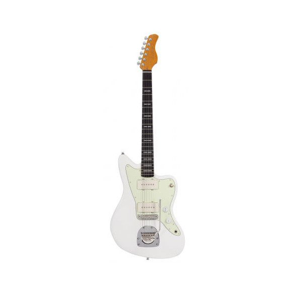 comprar Guitarra Eléctrica Sire LARRY CARLTON J5 WHITE, Guitarra Eléctrica con aspecto Retro/Vintage, tipo Jazzmaster.