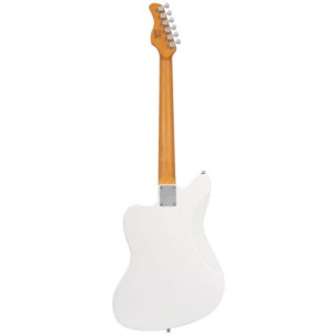 comprar Guitarra Eléctrica Sire LARRY CARLTON J5 WHITE, Guitarra Eléctrica con aspecto Retro/Vintage, tipo Jazzmaster. 2