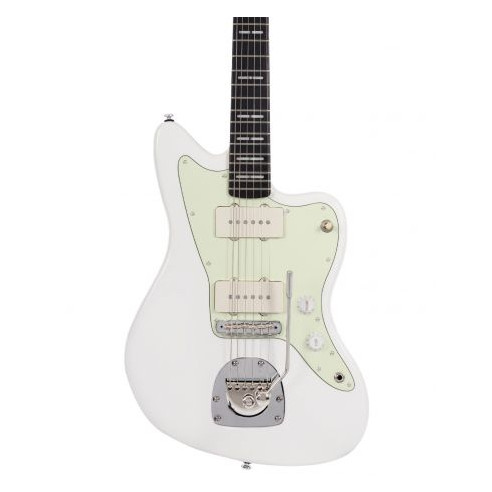 comprar Guitarra Eléctrica Sire LARRY CARLTON J5 WHITE, Guitarra Eléctrica con aspecto Retro/Vintage, tipo Jazzmaster.