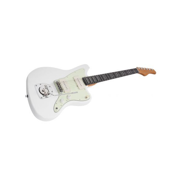comprar Guitarra Eléctrica Sire LARRY CARLTON J5 WHITE, Guitarra Eléctrica con aspecto Retro/Vintage, tipo Jazzmaster.