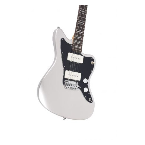 comprar Guitarra Eléctrica Sire LARRY CARLTON J3 SILVER, Guitarra Eléctrica con aspecto Retro/Vintage, tipo Jazzmaster.