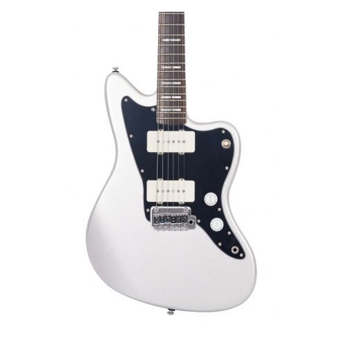 comprar Guitarra Eléctrica Sire LARRY CARLTON J3 SILVER, Guitarra Eléctrica con aspecto Retro/Vintage, tipo Jazzmaster.