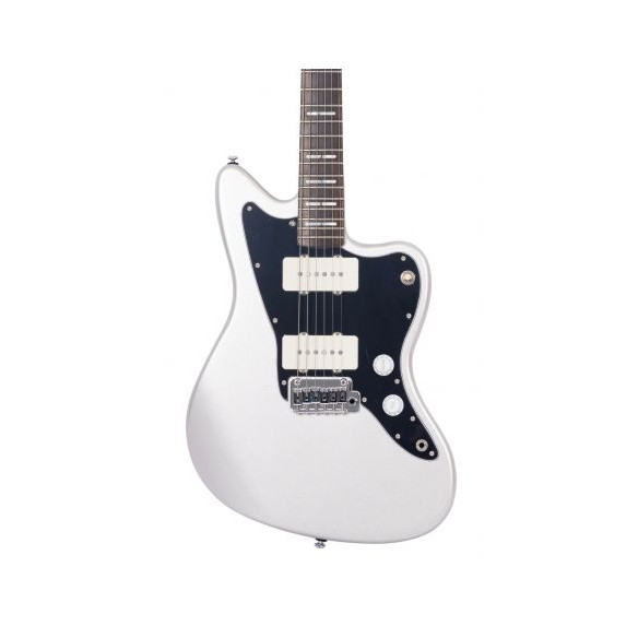 comprar Guitarra Eléctrica Sire LARRY CARLTON J3 SILVER, Guitarra Eléctrica con aspecto Retro/Vintage, tipo Jazzmaster.