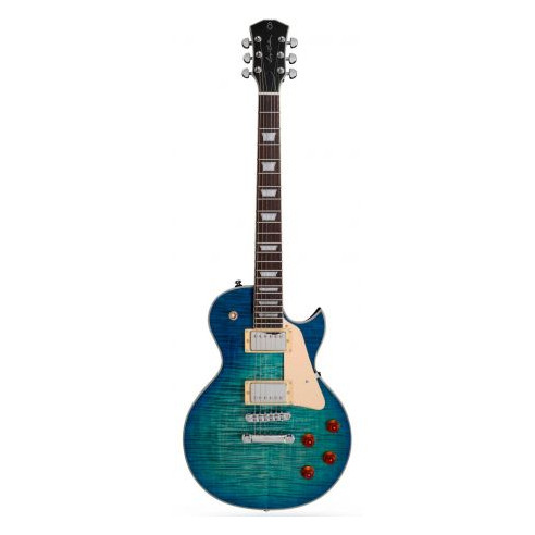 LARRY CARLTON L7 TBL TRANS BLUE Guitarra Eléctrica 