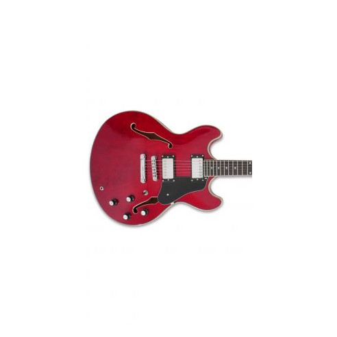 Sire LARRY CARLTON H7 STR SEE THOUGH RED Guitarra Eléctrica