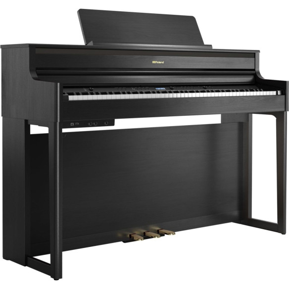 ROLAND HP704-CH Charcoal Black Piano Digital ROLAND HP704-CH Charcoal Black Piano Digital