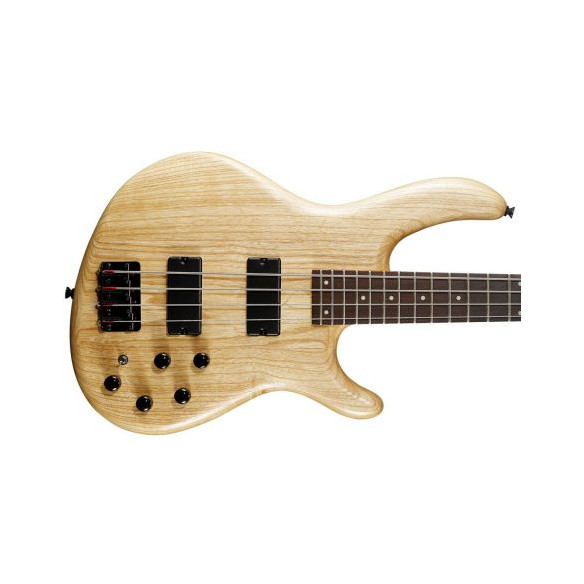 Bajo eléctrico Cort Action DLX AS OPN con cuerpo de fresno, mástil de arce y electrónica Markbass