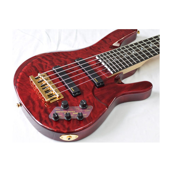 TRB JP2 TRANS DARK RED Bajo Elec 6C Signature John Patitucci