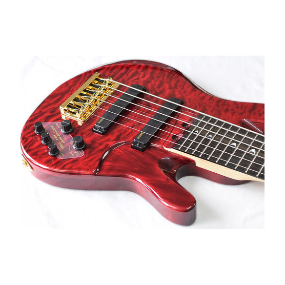 TRB JP2 TRANS DARK RED Bajo Elec 6C Signature John Patitucci
