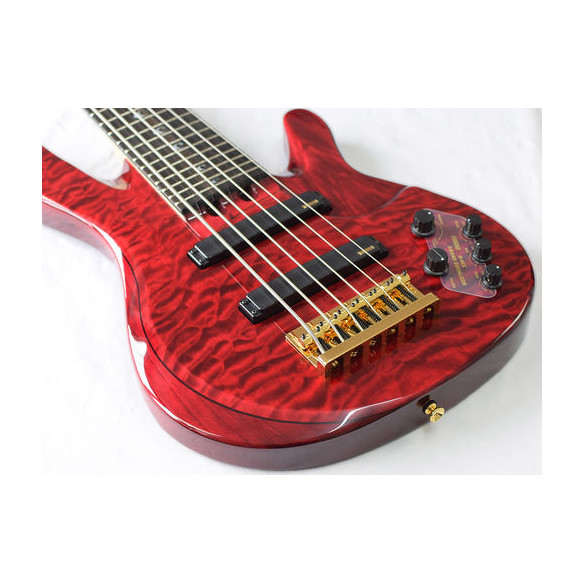 TRB JP2 TRANS DARK RED Bajo Elec 6C Signature John Patitucci