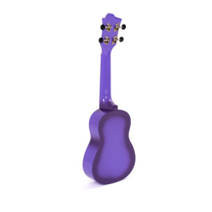 OCTOPUS UK-205PUB Ukelele Soprano Púrpura Burst 2