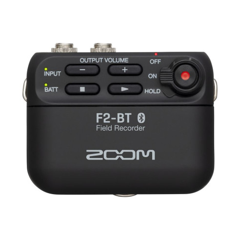 Zoom F2-BT/B Grabador Bluetooth  Micrófono lavalier Negro