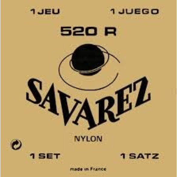 Savarez 520-R Juego Clásica Carta Roja