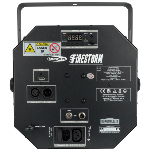 Showtec FIRESTORM Efecto Iluminación 4 en 1