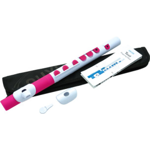 NUVO N-430TWPK TOOT 2.0 con Sonido Flauta Travesera Blanco/Rosa 2