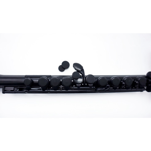NUVO N-220JFBK JFLUTE Flauta Travesera Plástico Negro