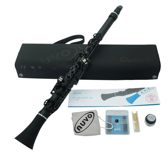 NUVO N-120CLBK CLARINÉO 2.0 Clarinete plástico Negro y Negro NUVO N-120CLBK CLARINÉO 2.0 Clarinete plástico Negro y Negro
