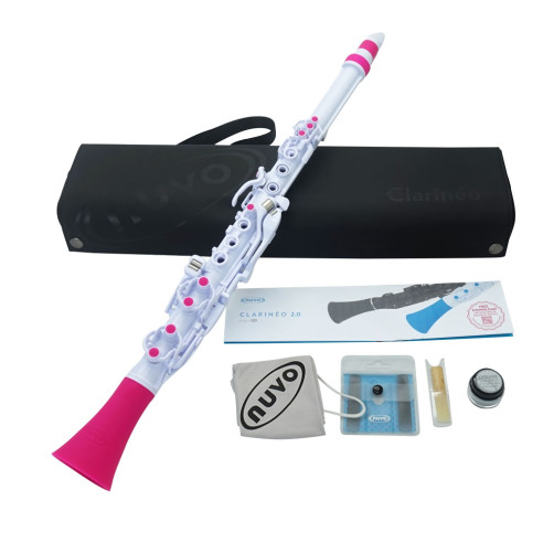 NUVO N-120CLPK CLARINÉO 2.0 Clarinete plástico Blanco y Rosa