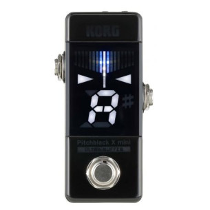 Korg PITCHBLACK X MINI Afinador de Pedal Tamaño Mini