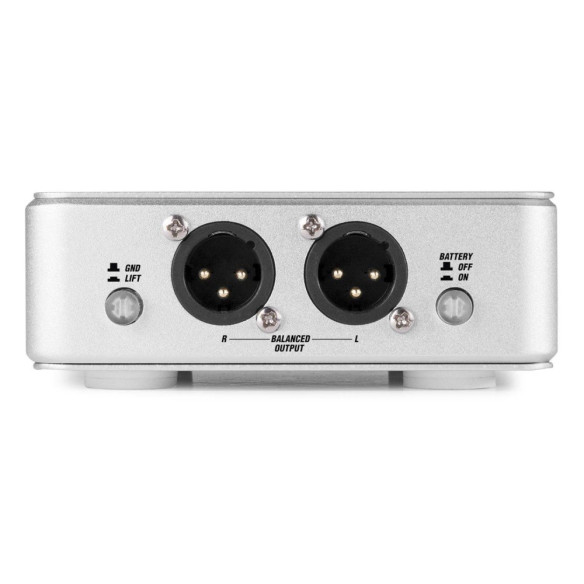 Caja de inyeccion estereo DI ,dos entradas Jack 6.3 mm. 2 salidas XLR