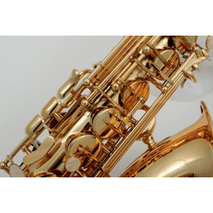Saxo Alto de estudio SML PARIS A300 , dorado, con estuche. 2