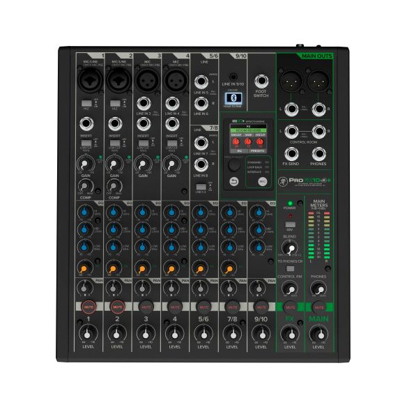Mackie PROFX10V3  Mesa Mezclas 10 canales