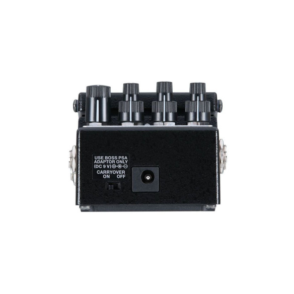 El clásico sonido de eco de cinta multicabezal 11 combinaciones con el peculiar eco ritmico de los 70s.