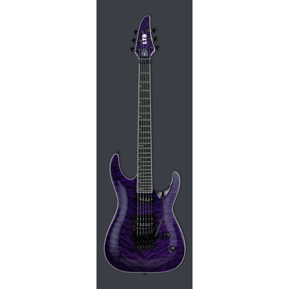 LTD ALR-II  SEE THRU PURPLE Guitarra Eléctrica Signature Andy LaRocque LTD ALR-II  SEE THRU PURPLE Guitarra Eléctrica Signature Andy LaRocque